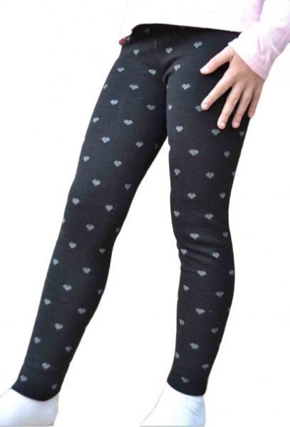 Лосини Серця 005+004 р.122 чорний 