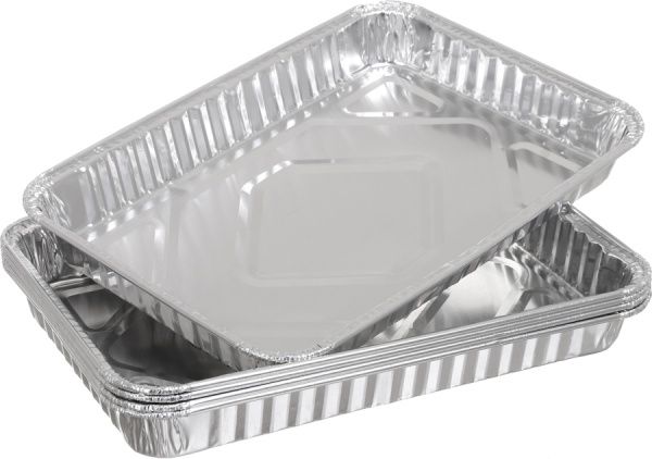 Контейнеры BBQ для барбекю 32x23x4 см 5 шт.