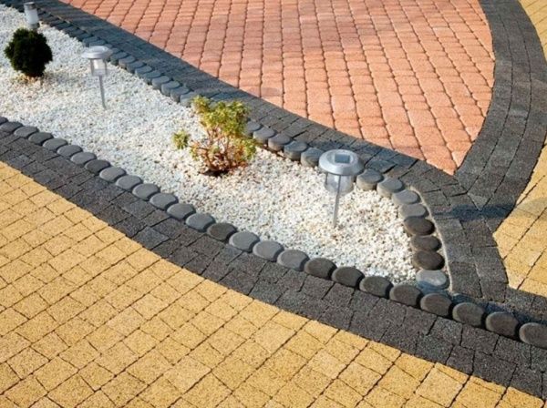 Палісад півмісяць 110x300 мм коричневий Моноліт-Брук 