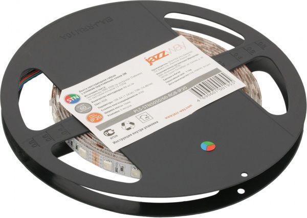 Лента светодиодная Jazzway 5050/60-SMD 14,4 Вт IP20 12 В разноцветный (RGB) 1001955 