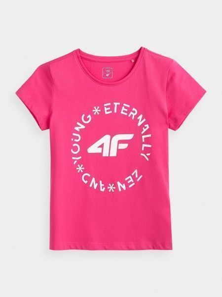 Футболка 4F NOSDJ-JTSD200A-53S 134 розовый