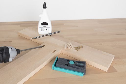 Шаблон для сверления для скрытых деревянных соединений Wolfcraft 4642000