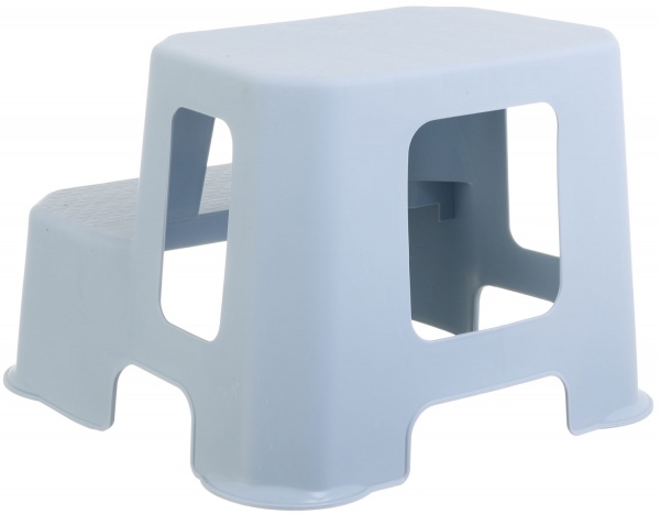 Підставка пластикова RIO 6108BL HERCULES на 2 сходинки блакитна 395x394x283 мм