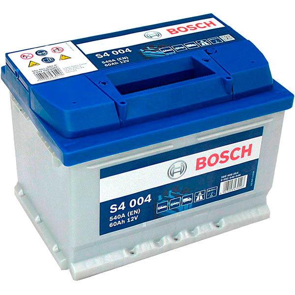 Акумулятор автомобільний Bosch 60А 12 B BO 0092S40040 «+» праворуч