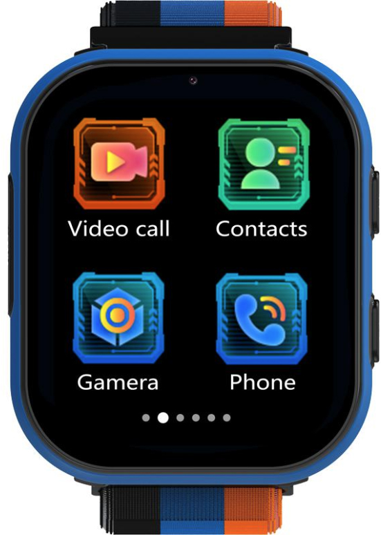 Смарт-часы детские Gelius Pro GP-PK008 (Rainbow) black (00000098499)