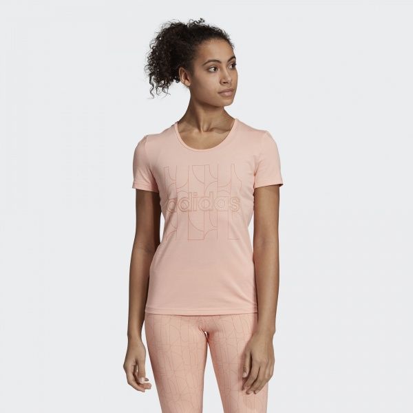 Футболка Adidas W MO Pr T-Shirt EH6470 M рожевий