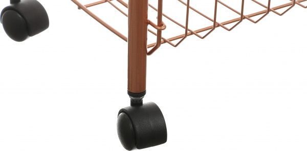 Этажерка 4-х уровневая COPPER 860x410x260 мм медный 