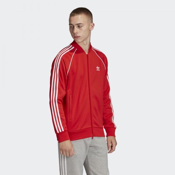 Джемпер Adidas SST TT FM3809 р. 2XL червоний