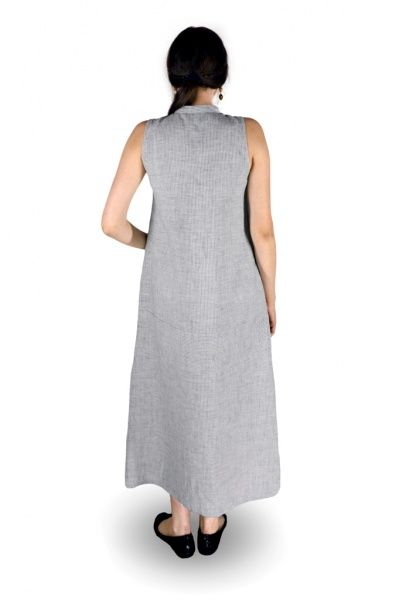 Сукня Галерея льону Сицилія р. 42 чорно-білий 0021/42/34 