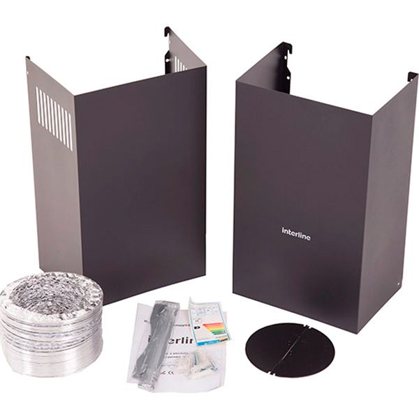 Вытяжка Interline GOLF BK A/60/PB/GL/T