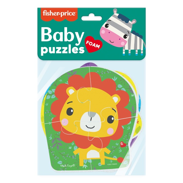 Набір м'яких пазлів Vladi Toys Baby puzzles Лев VT1106-69