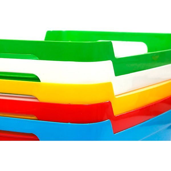 Кошик з ручками поліпропіленовий Heidrun 1082 Baskets сірий 100x170x240 мм