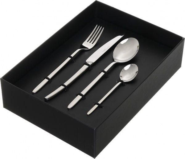 Набір столових приборів Alaska 24 предмета на 6 персон 2080-BLN24M Eternum