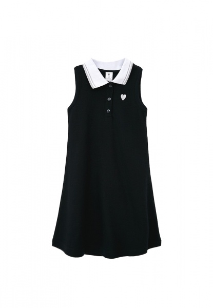 Платье Роза р.152 темно-синий 200915 