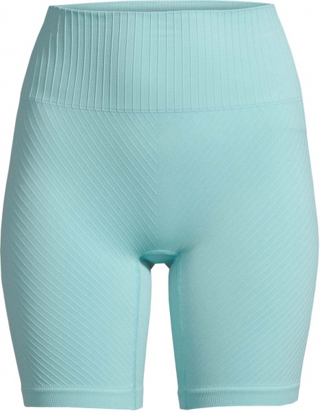 Велосипедки Casall SEAMLESS GRAPHICAL RIB BIKE TIGHTS 23140-413 р. S бірюзовий