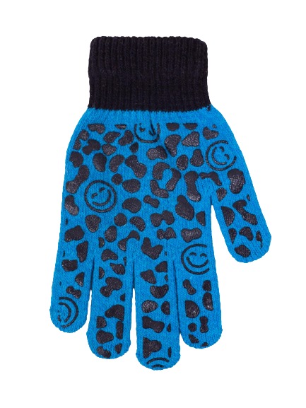 Варежки YO! р.20 голубой 