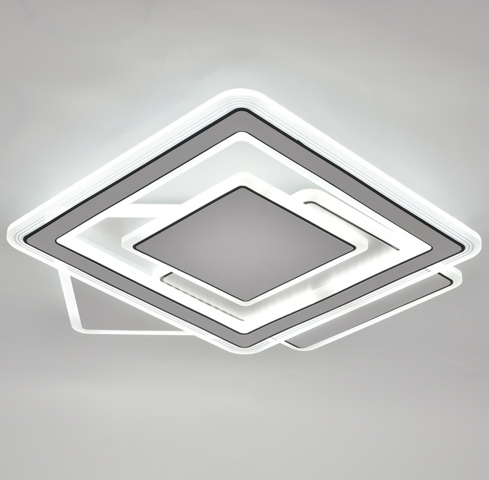 Люстра светодиодная Hopfen HUGGE-105S WH 105 Вт LED-модуль белый