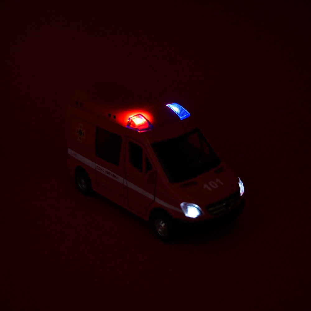 Машинка Автопром 1:24 «Службы спасения» МЧС AP7545