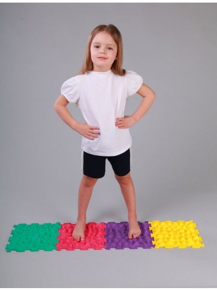 Коврик-пазл Ridni Relax массажный 4 пазла RD-STONE-4