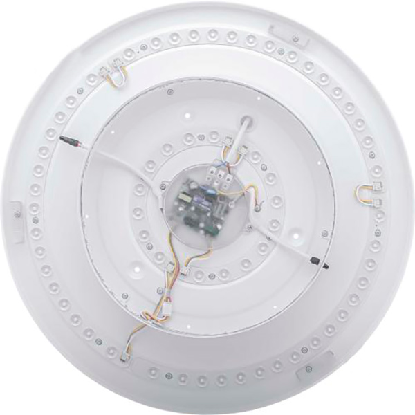 Світильник світлодіодний Hopfen Quadron RGB R з пультом ДК 72 Вт білий/хром 3000-6500 К 