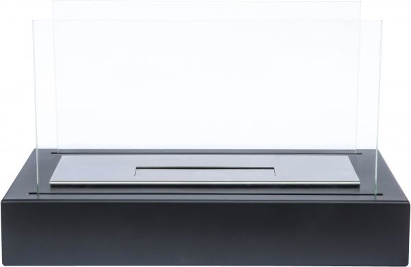 Біокамін FOCO FIRE 220х355х180 мм з склом чорний