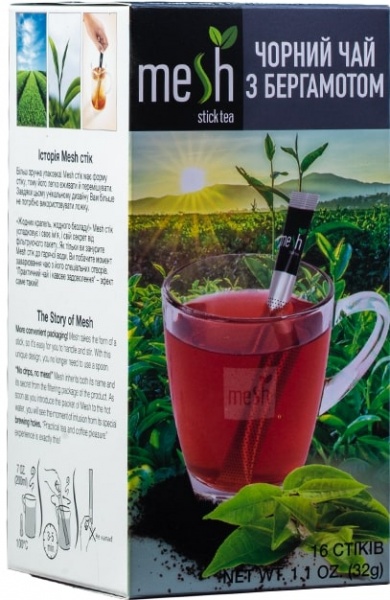 Чай черный MESH с бергамотом 16 шт. 32 г 