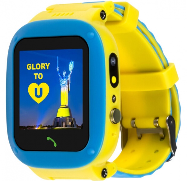 Смарт-часы детские AmiGo GO004 GLORY yellow/blue (976265)