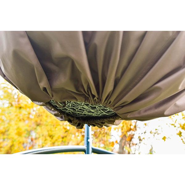 Чехол на кресло-кокон коричневый одноместный