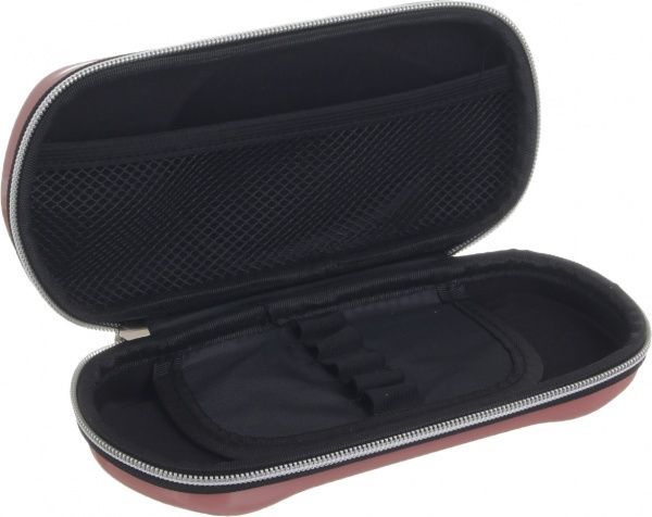 Пенал школьный на замке Автомобіл розовый