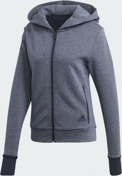 Джемпер Adidas W VER FZ HD FL4213 р. S темно-синій