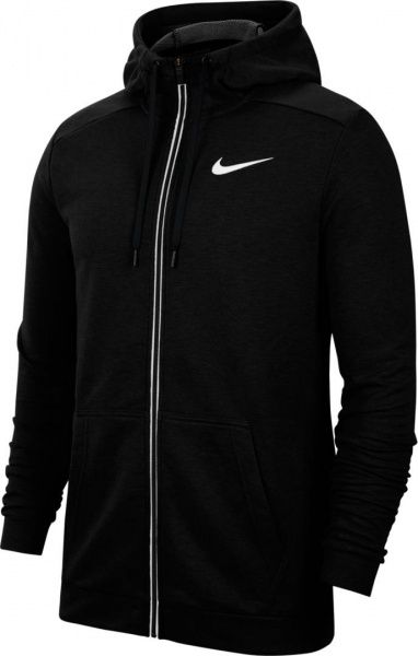 Джемпер Nike M NK DRY HOODIE FZ FLEECE CJ4317-010 р. L чорний