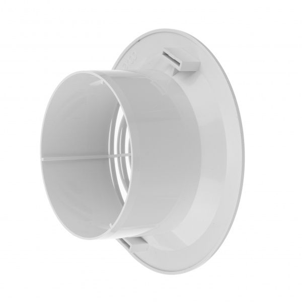 Диффузор MiniMax вентиляционный c фланцем и пружинным креплением d150 х d100 мм (2401) пластик белый 