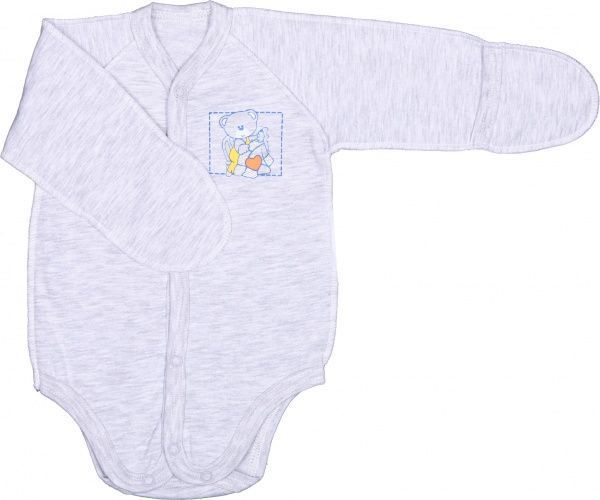 Полукомбинезон для мальчика Татошка р.62 серый меланж м14253смл 