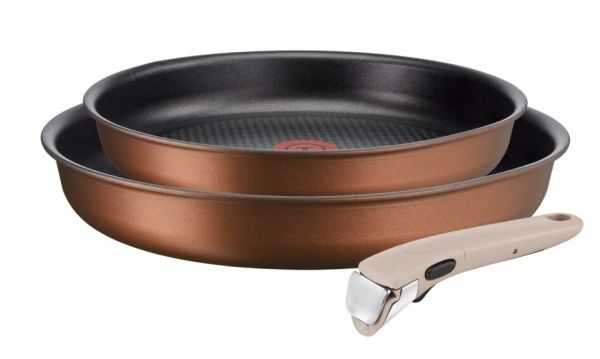 Набор сковород Ingenio Eco Respect 22 см / 26 см со съемной ручкой L6759103 Tefal