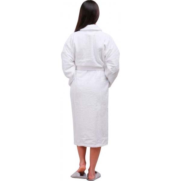 Халат домашний S/M белый Durutex