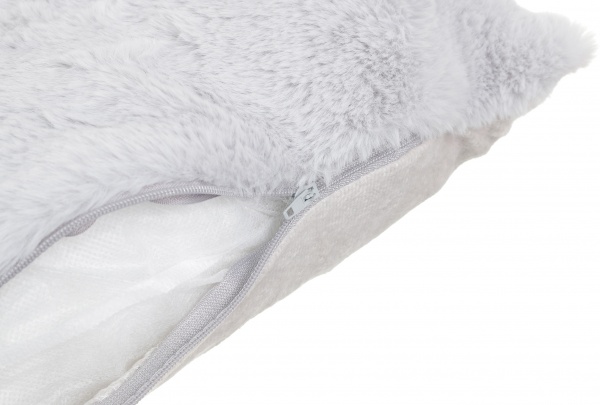 Подушка KM 100% полиэстер 45x45 см серый 