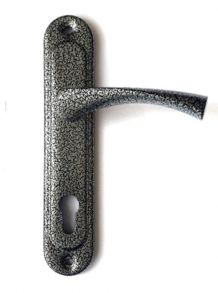 Ручка на планке Aspect РП-85.23 без замка 85 мм серый