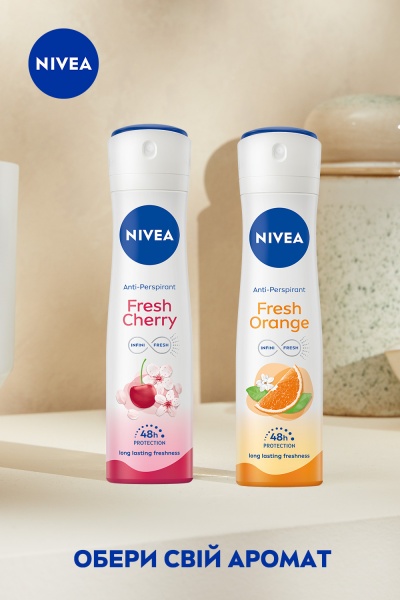 Антиперспирант Nivea Свежая вишня 150 мл