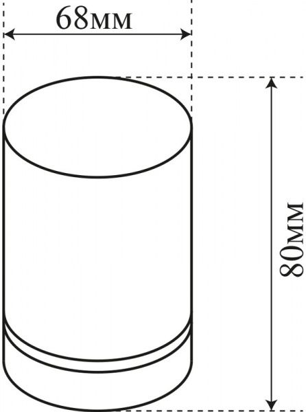 Светильник точечный Estares CLN-RT-300 LED 5 Вт 4000 К черный 