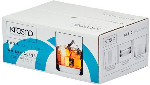 Набір склянок низьких Basic 250 мл 6 шт F687300025019000 Krosno