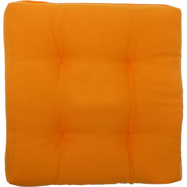 Подушка Indigo стеганная Color mini 35х35х5 см оранжевый