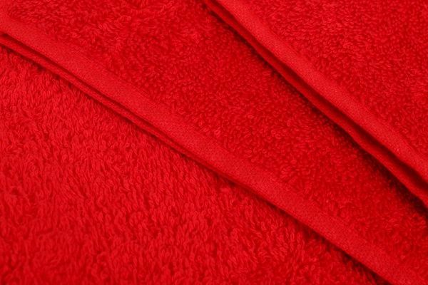 Рушник махровий 70x140 см червоний Рашід 