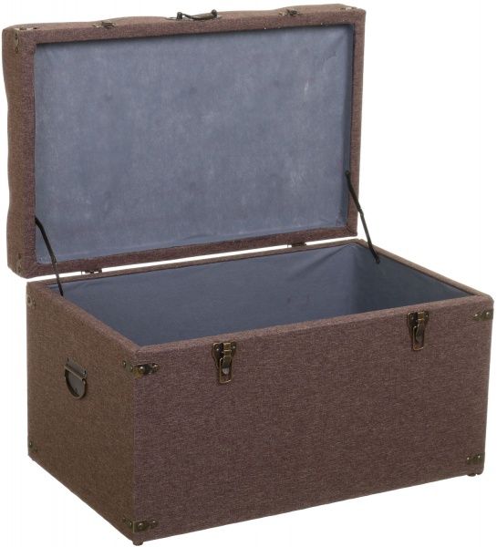 Сундук-пуф Forte Джемисон 61x39x39 см коричневый 