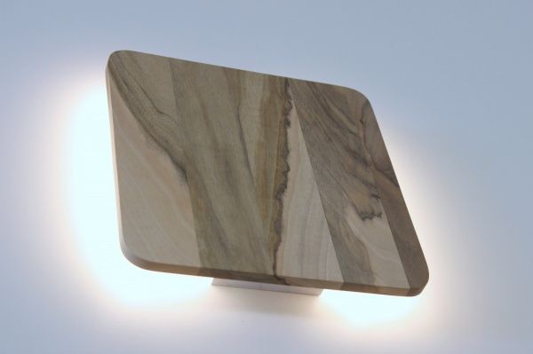 Бра ADLUX Quadro-25 R-25-WW-W LED 1x7 Вт орех 