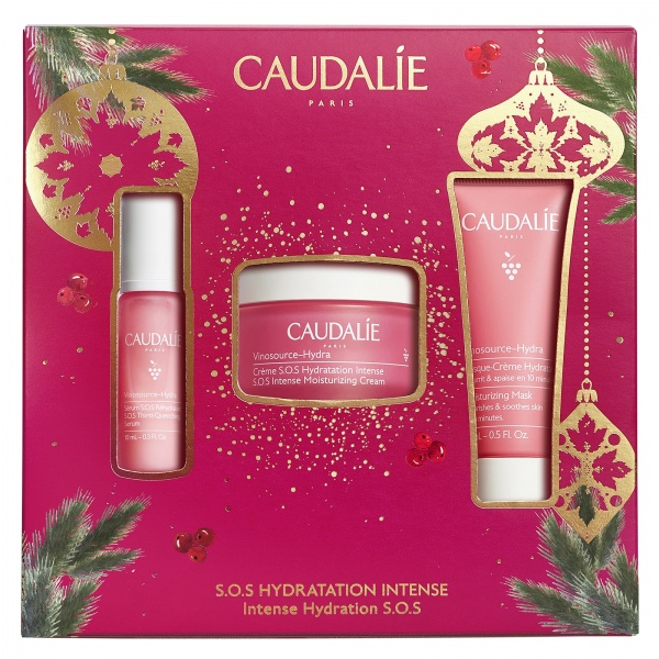 Набор подарочный унисекс Caudalie Vinosource Hydra SOS Hydratation Intense (3522930028079)