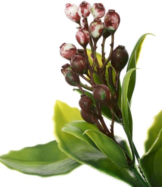 Рослина штучна Фісташкова гілка HONGYE A6-03700 червоний