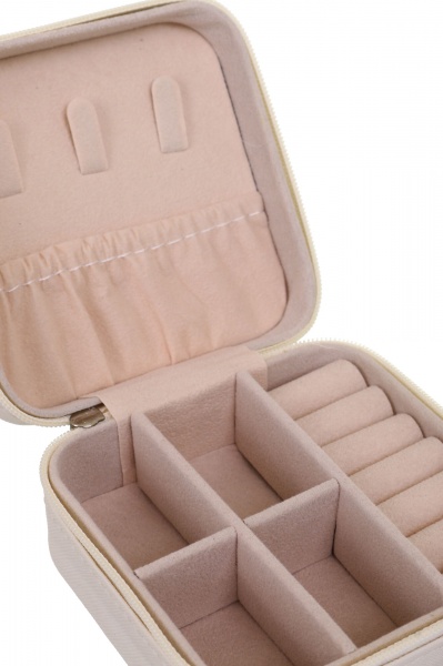 Шкатулка для украшений Royal tiny 10х10х5 см белая