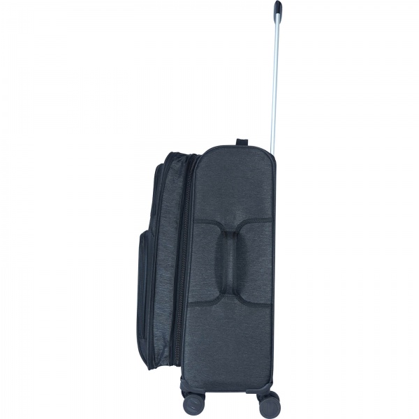 Чемодан Bagland Валенсия (3796924) 63 л черный 