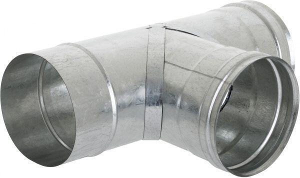 Трійник термо 1 мм нерж/нерж Ф120/180 мм 87°LIRA-LTD 