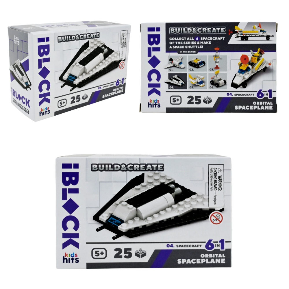 Конструктор Iblock Kids hits JUNIOR Космос (в ассортименте) KH51/003
